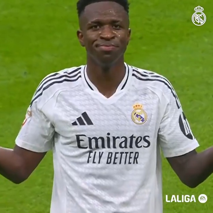 ⚽✖️3️⃣ @ViniJr 📺 PARTIDO COMPLETO en #RMPlay 👉 ▶️ ¡Exclusivo para #Madridistas Premium! #LaLigaHighlights
