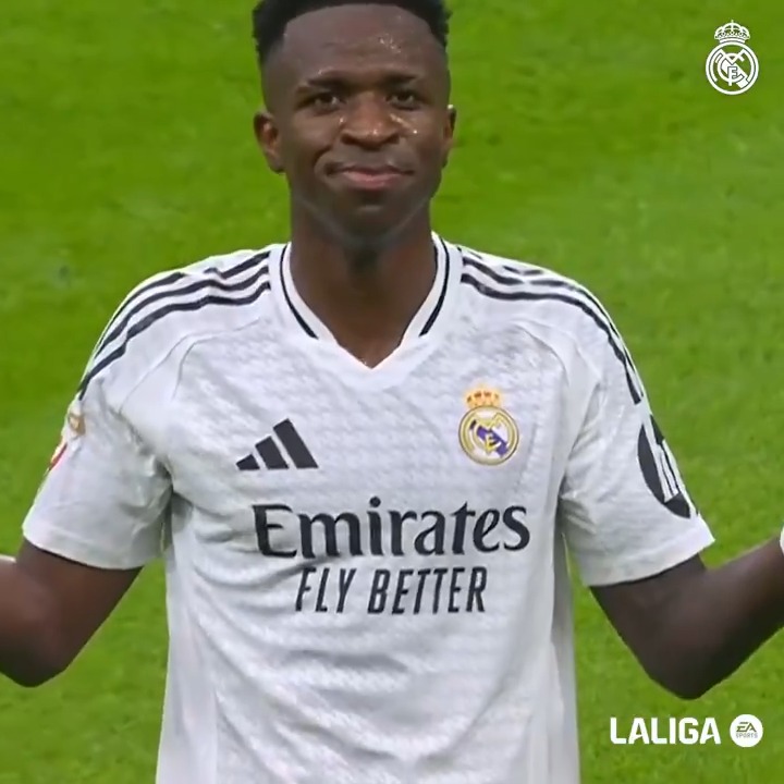 ⚽✖️3️⃣ @ViniJr 📺 FULL MATCH on #RMPlay 🔗 ▶️ #Madridistas Premium exclusive #LaLigaHighlights