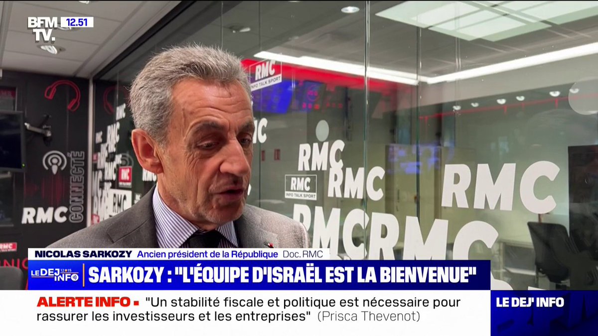 Nicolas Sarkozy devrait être en prison mais il sera au stade pour applaudir l’équipe d’un pays qui commet un crime contre l’humanité. Pauvre France…