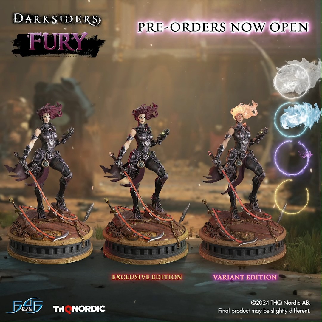 Pre-orders for our Darksiders - Fury statue are NOW OPEN! Take advantage of our EARLY BIRD OFFER by placing your orders before 16th December 2024! Don’t miss out on this limited time offer! ~~~~~~~~~~~~~~~~~~~~~~~~~~~~ And don’t forget to join our #GIVEAWAY for a chance to win a statue! Rules to the giveaway can be found here: Secure our other Darksiders statues by snagging them at Tag a Darksiders fan in the comments! #Darksiders #Fury #THQNordic #Statue #VideoGame Darksiders THQ Nordic