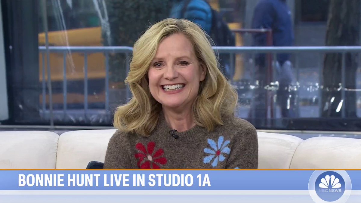 Bonnie Hunt talks about her new action-comedy holiday movie, “Red One,” reflects on the advice from her mother about being mindful of the projects she wants to work on and more.