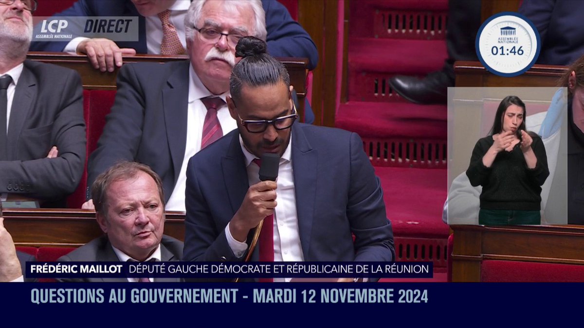 Diabète dans les Outre-mer : "Ce sont plus de 25 personnes par mois [qui se font amputer]", affirme Frédéric Maillot. "En Outre-mer nous avons une prévalence du diabète deux fois plus élevée que dans l'hexagone." #DirectAN #QAG