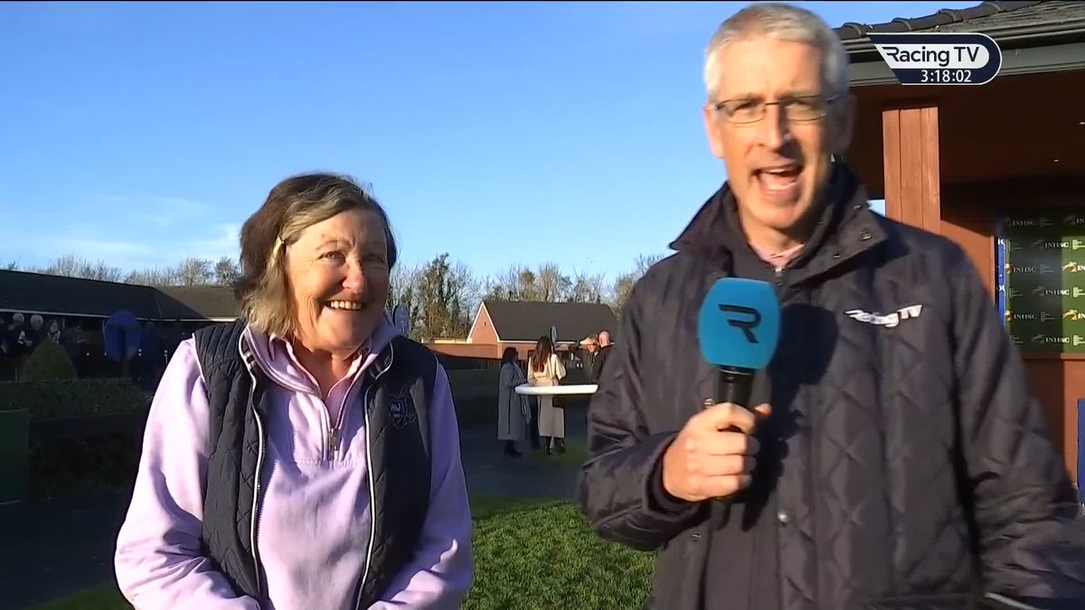 "My first winner under rules and I'm nearly 71!" If you watch anything today, watch this ❤️ An overjoyed Eleanor Broderick, the owner, breeder and trainer of today's FairyhouseRacecourse winner Lisleigh Lad, explains why the victory means so much to her ☺️