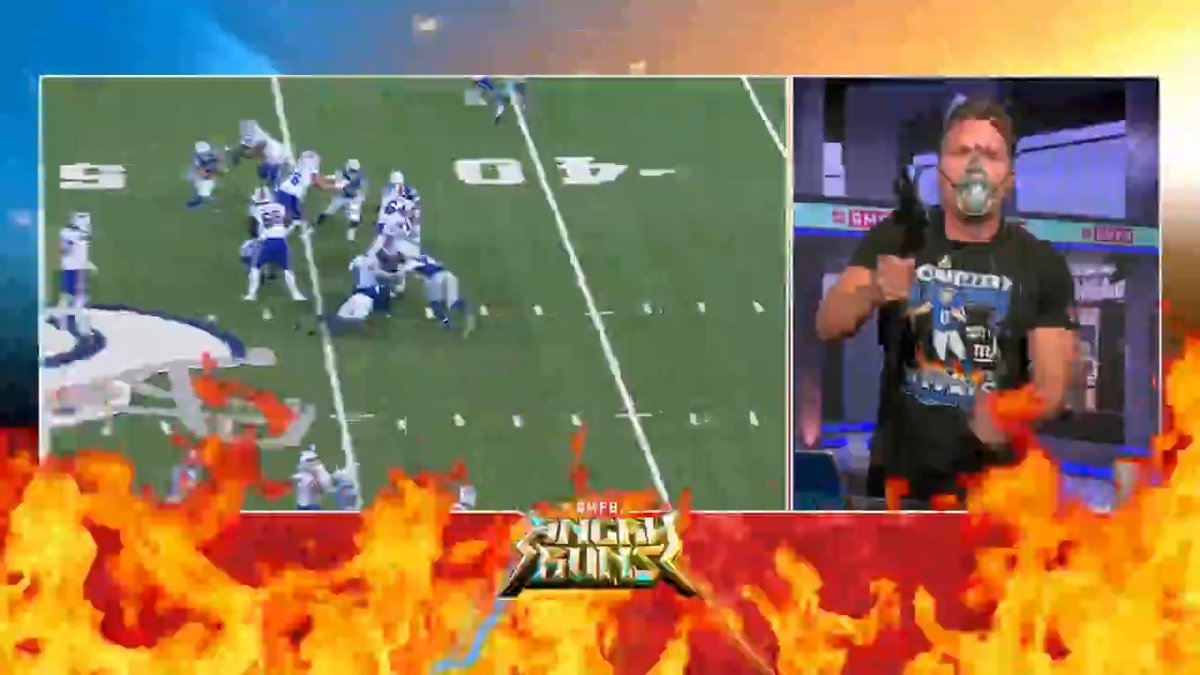 The winner of the Week 10 Angry Runs scepter is none other than James Cook of the Buffalo Bills 😤 Kyle Brandt