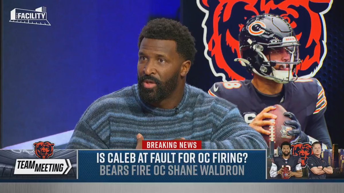“Caleb Williams got his coach fired bc he’s not playing well.” I’ll agree Williams didn’t help matters but Waldron wasn’t coaching like he had a rookie QB and you HAVE to take that into account. #DaBears #Bears
