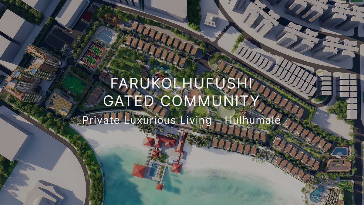 Experience a transformative vision as we redefine luxury living in Hulhumalé. Our gated community offers more than just elegant homes—it presents a tropical paradise, complete with a stunning 5-story hotel. #TransformingTomorrow #WithHDC