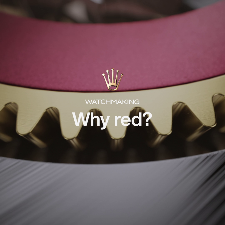 Our reversing wheels coordinate to transmit energy to the mainspring, regardless of the direction in which the oscillating weight rotates. Their red colour results from the surface treatment to ensure their robustness. More #Watchmaking #Perpetual