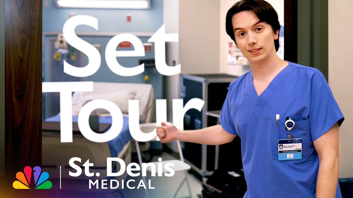 Take it away, nurse Matt. 🩺 Don't miss the premiere of #StDenisMedical TONIGHT 8/7c on NBC and streaming on Peacock.