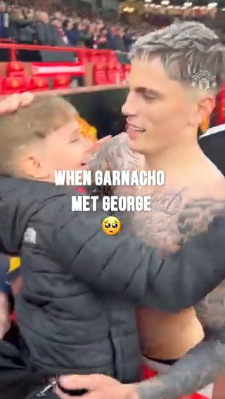 A short story from the Theatre of Dreams ❤️ 📲 [IG]: The_Standley_Boys #MUFC