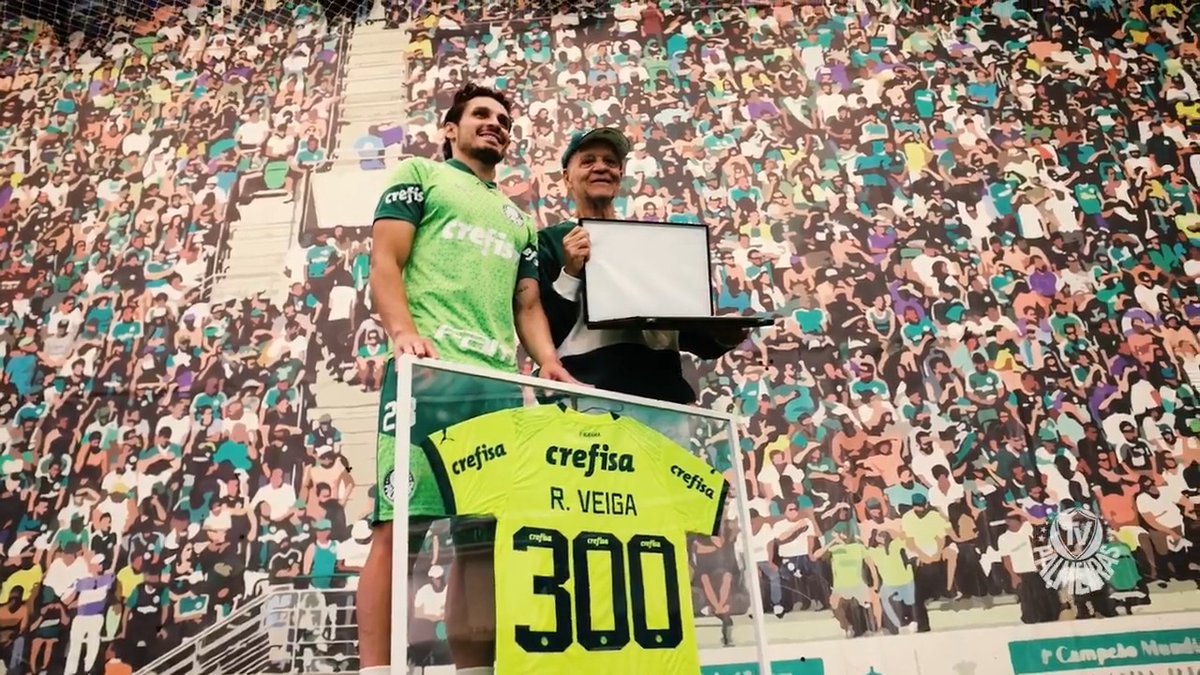3️⃣0️⃣0️⃣𝑥 𝑉𝑒𝑖𝑔𝑎𝑛𝑖𝑠𝑚𝑜! 💚 De 2017 pra cá, jogos e histórias marcados na #MemóriaAlviverde! Homenagem ✅, Veiga! ➤ #AvantiPalestra