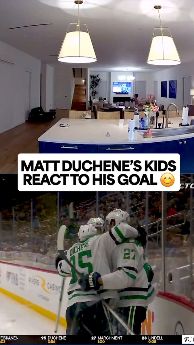 The cutest thing you'll see today! 🥹 (🎥: IG/matt9duchene)