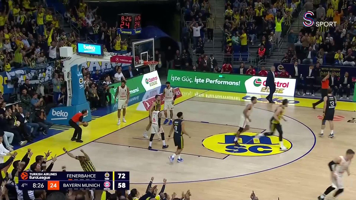 MAÇ SONUCU | Fenerbahçe Beko 87-76 Bayern Münih Tebrikler Fenerbahçe! 💛💙