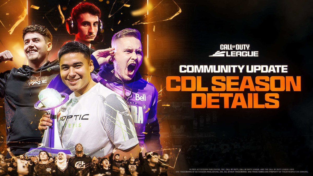 The wait is over. Welcome to #CDL2025 🔥 🏆 Daniel Tsay shares the upcoming season details in a special Community Update. 👇