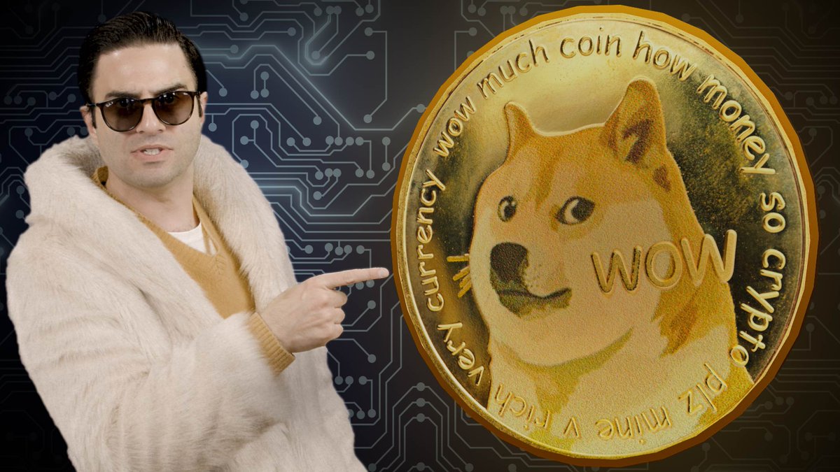 CNBC: "#Dogecoin is $0.38!?" Remy: