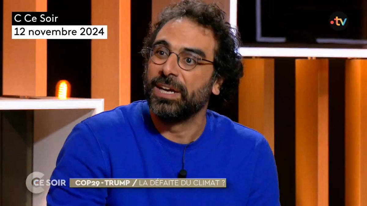 « On a interdit de fumer dans les cafés et les restaurants. C’est ça qu’il faut faire pour la transition climatique, c’est des politiques publiques. » Nabil Wakim Journaliste au Monde #CCeSoir ➡️ 🎧 en podcast