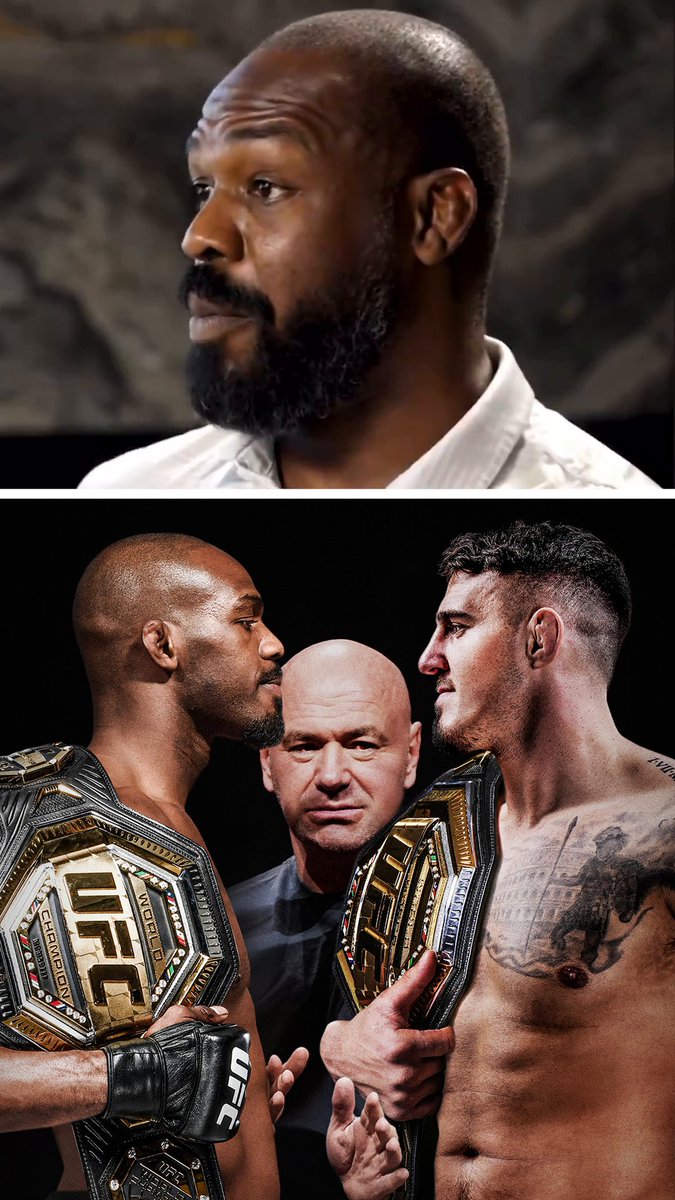 Jon Jones talks about UFC interim heavyweight champion Tom Aspinall and how he only seeks fighting "legends." #UFC309 🍿 Watch the full interview: