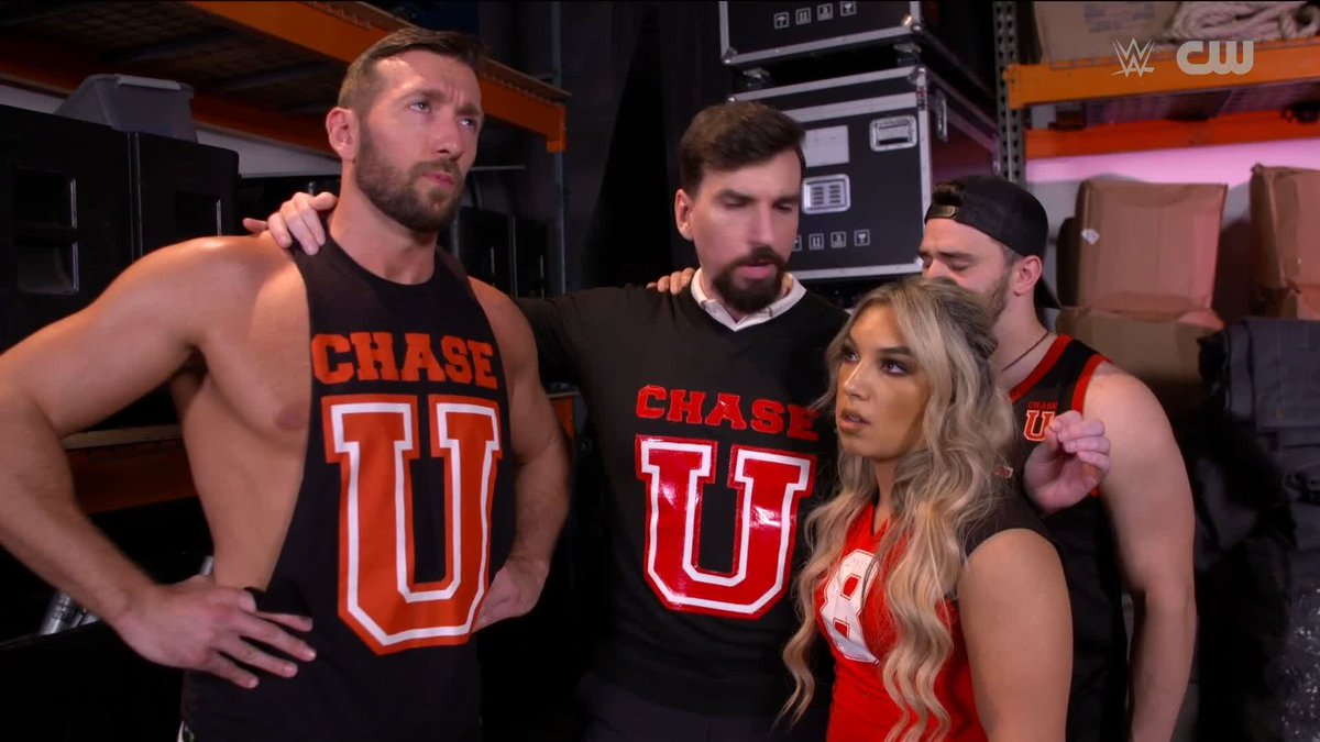 "I'm not gonna let anyone, or anything, break us up. Andre Chase | twitch.tv/ChaseUniversity knows what's at stake for #ChaseU, but he's feeling confident ahead of next week... #WWENXT