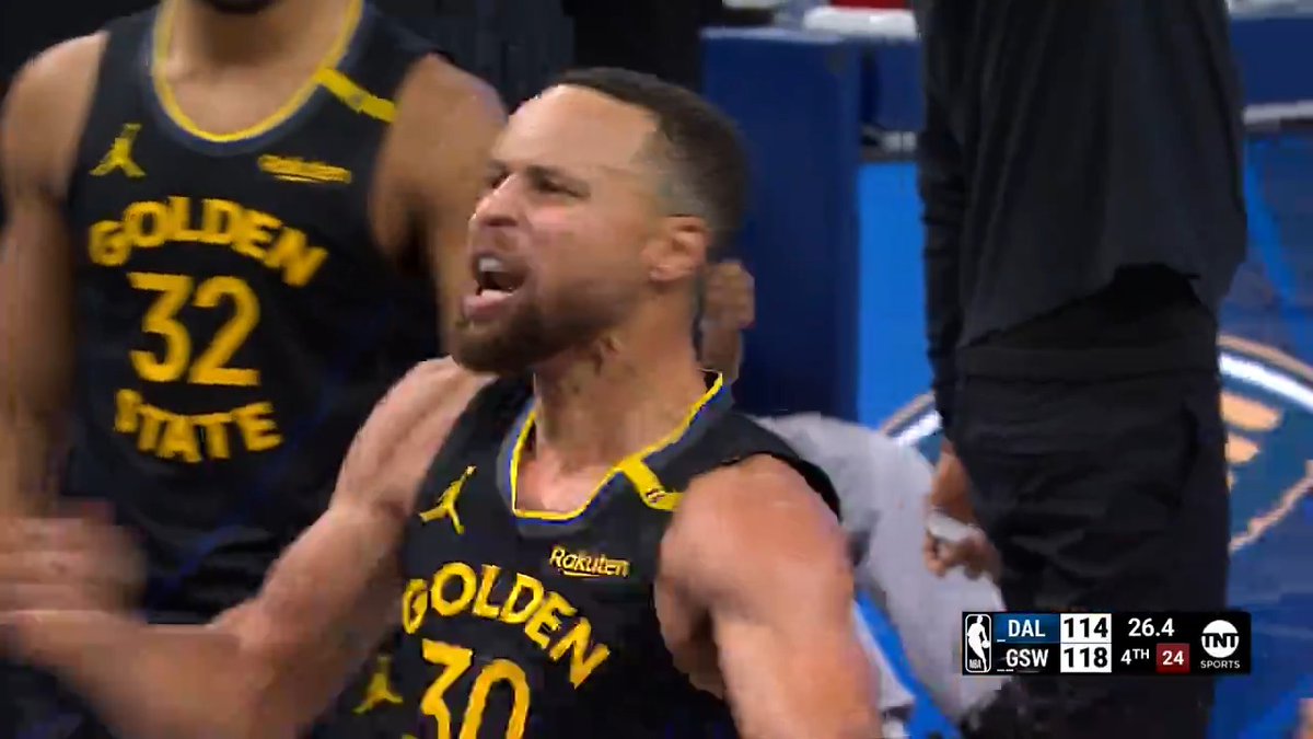 STEPHEN CURRY ARE YOU NOT ENTERTAINED ⁉️