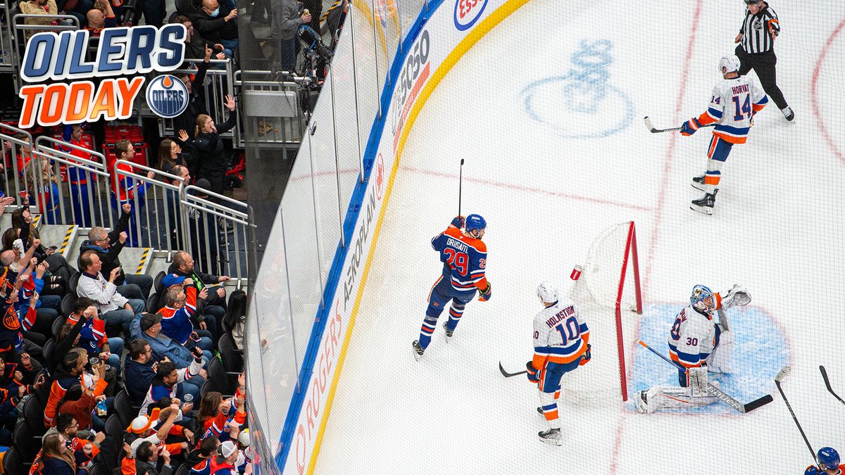 “Ultimately we're just finding ways to win games & that's what we're supposed to do." Connor McDavid reached 999 career points with a goal & three assists in the #Oilers 4-3 overtime victory over the Islanders. Paige Martin has your summary.