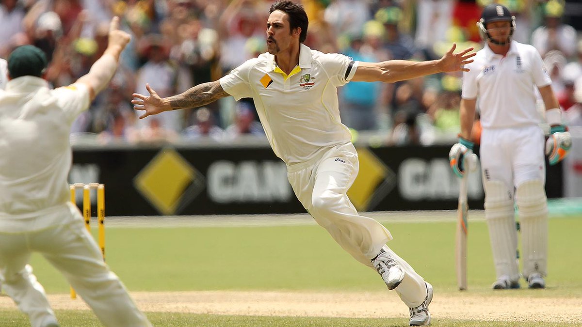 The 2013-14 version of Mitch Johnson was as lethal a fast bowler as there’s ever been in cricket history!!!