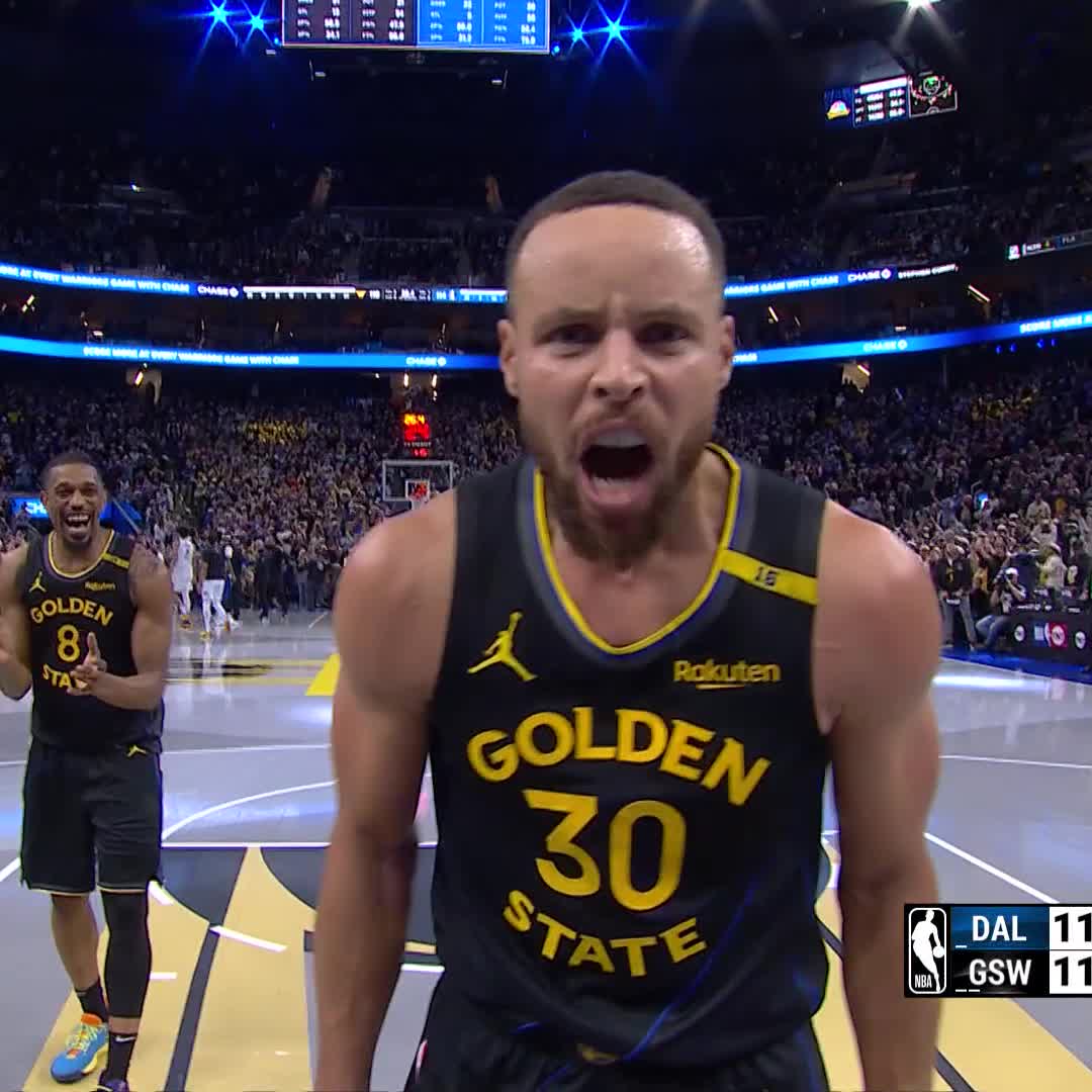 Stephen Curry viene de otro planeta👽 🔥37 PUNTOS (anotó los últimos 12 pts de Warriors) 🔥5 TRIPLES (TRIPLAZO PARA SENTENCIAR) 🔥9 ASISTENCIAS 🔥6 REBOTES 🔥2 TAPONES 🔥1 ROBO Descomunal, increíble, mágico, tremendo, legendario