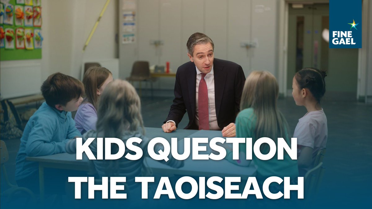 Taoiseach Simon Harris TD was asked about our plan to help parents with the cost of raising a family… by kids. Read our plan: