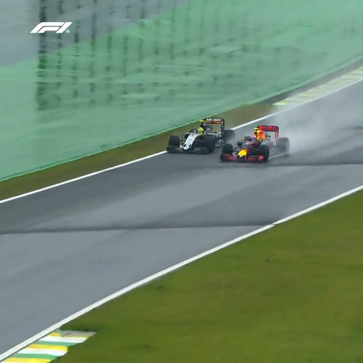 Down as far as P16 and back up to the podium 📈 On this day in 2016, a teenage Max Verstappen's masterclass at a rainy Interlagos 🌧️ #F1 #BrazilGP