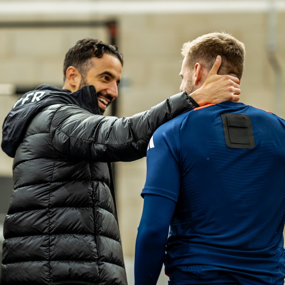 When Ruben met the Reds 🥹❤️ #MUFC