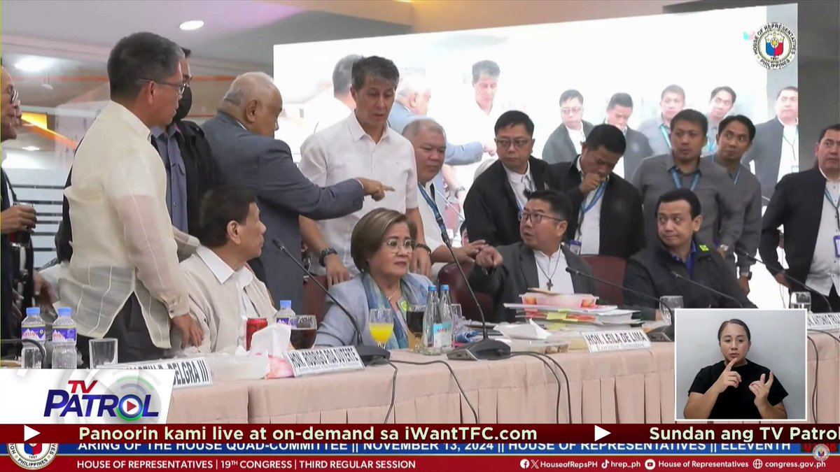 Inambahan ni dating pangulong Rodrigo Duterte si dating senador Antonio Trillanes IV nang ibunyag ni Trillanes sa House quad-committee ang umano’y maanomalyang mga transaksiyon sa bank accounts ng mga Duterte. Kaugnay na ulat: