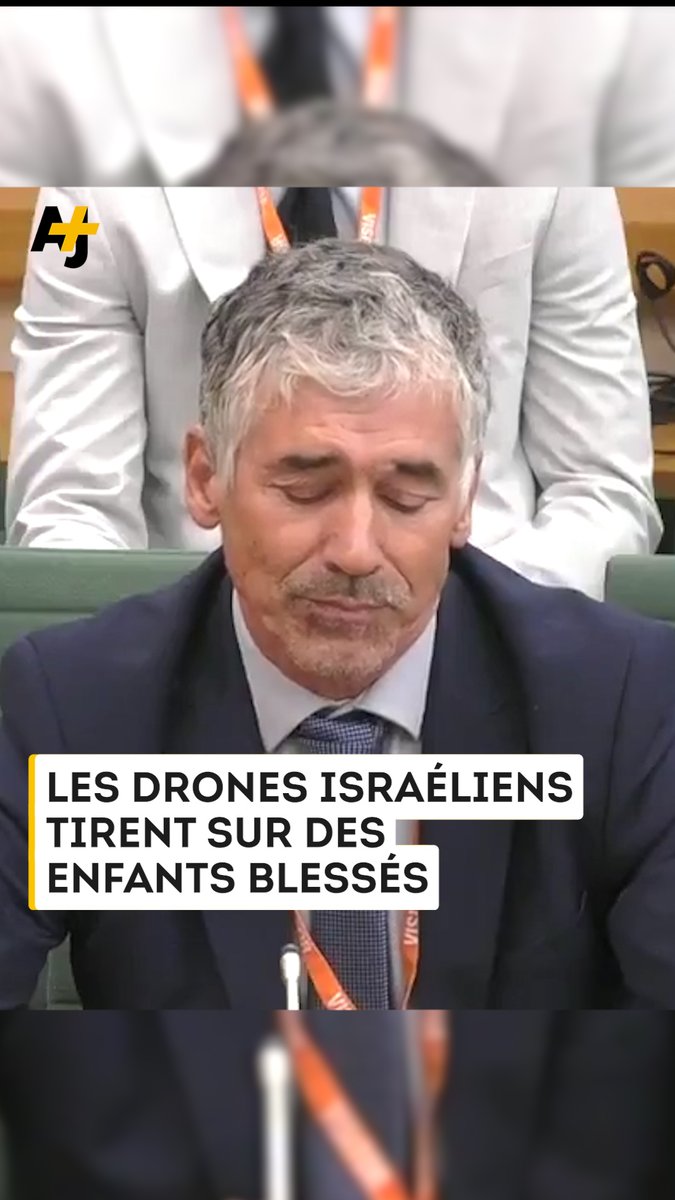 Submergé par l’émotion, ce chirurgien de retour de Gaza a expliqué au Parlement britannique comment les drones israéliens tentent d’abattre des enfants déjà à terre.