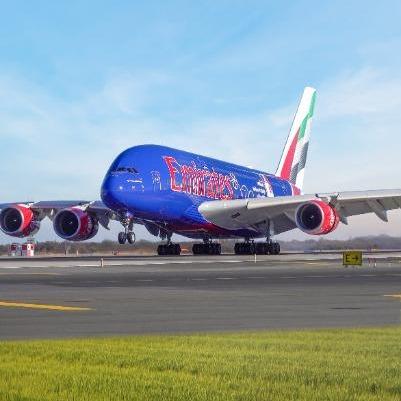 New York City, you've got a new MVP - our NBA-themed A380 has landed at JFK! 🏀 🇺🇸