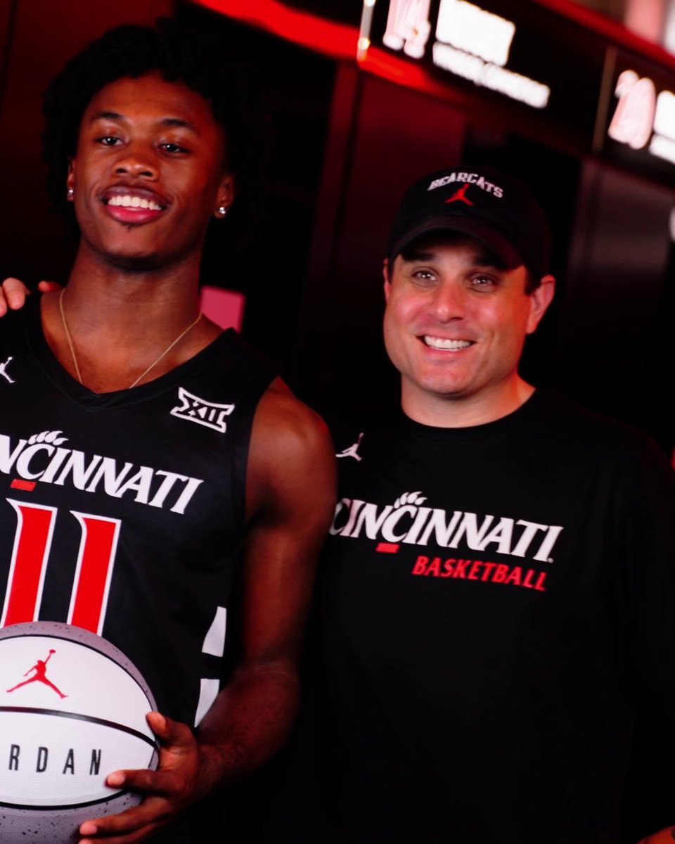 "We got a big-time winner. We got a big-time competitor. We got a big-time point guard." Wes Miller introduces Keyshuan Tillery to Cincinnati.
