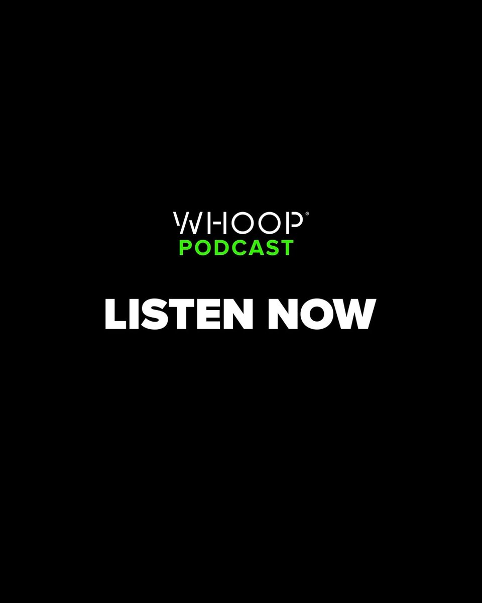 Can data make you a better parent? 🤔 On this week's episode of the WHOOP Podcast, we dive into data-driven parenting with Emily Oster, the bestselling author and economist who’s here to guide us through tough parenting decisions with evidence-based insights. Tap the link to watch our latest episode of the WHOOP Podcast: