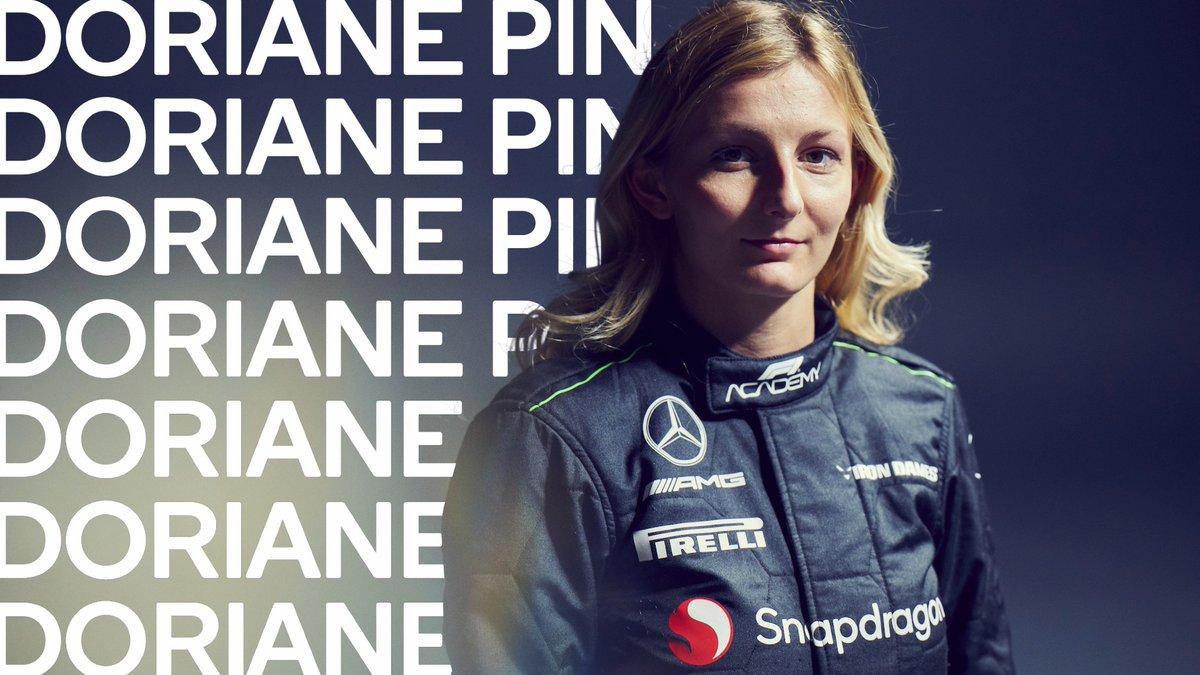 🎨 “The driver’s helmet is a place for expression.” — Mercedes F1 Academy driver PIN DORIANE. Watch as she creates a one-of-a-kind design using the power of #Snapdragon. 💪
