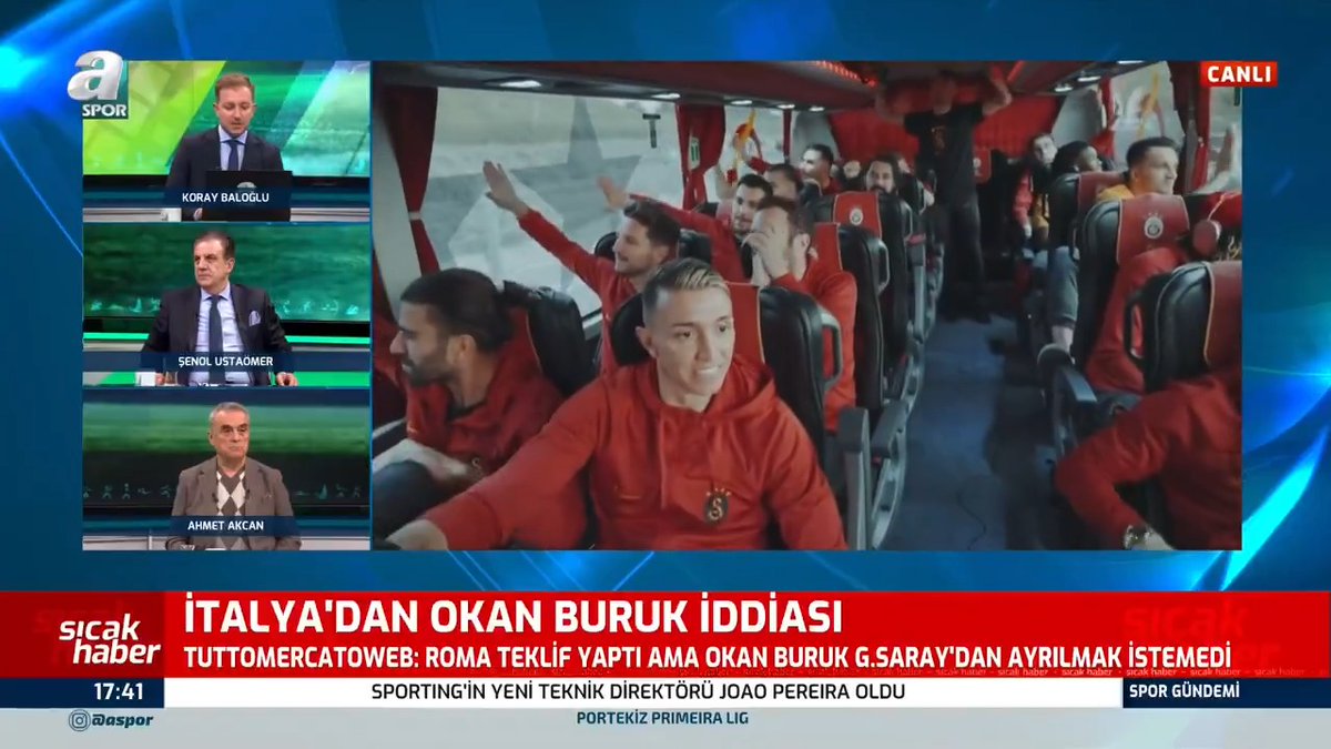 Roma, teknik direktörlük görevi için Okan Buruk ile görüştü. Okan Buruk, Galatasaray'dan ayrılmak istemediğini iletti. (TuttoMercatoWeb)