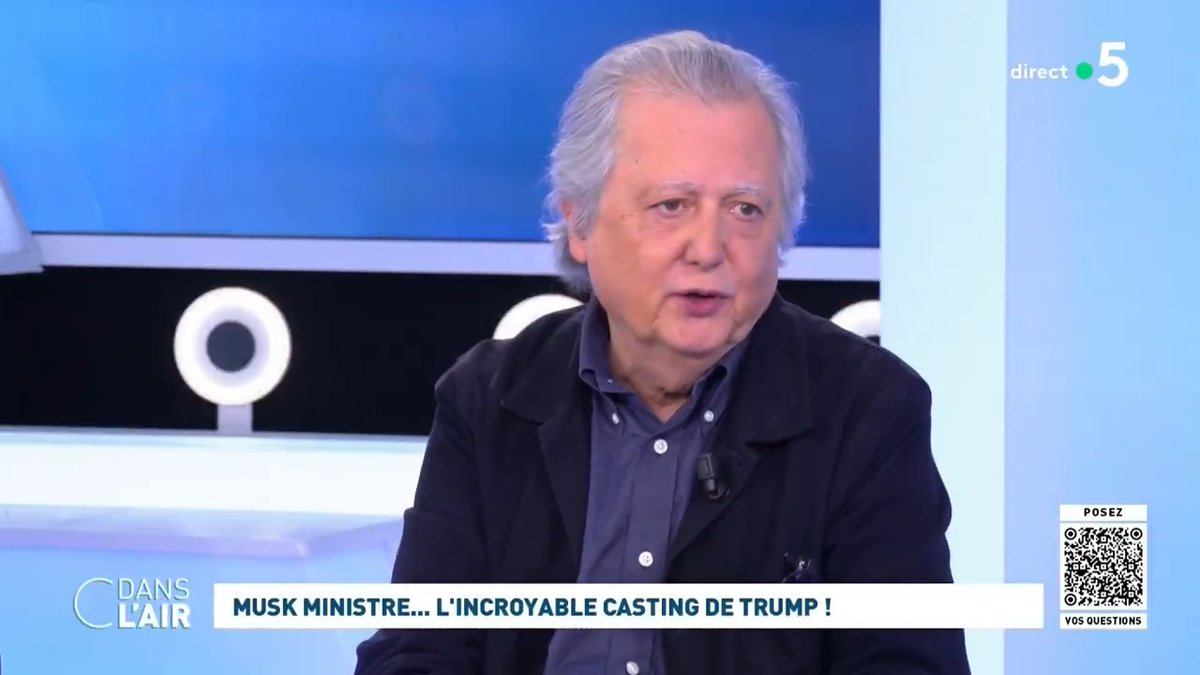 "Il y a les contradictions entre Musk et Trump. Le plus gros investissement de #Tesla en dehors des États-Unis, c'est la #Chine (…) Or, toutes les nominations qui ont été faites par #Trump ont un point commun : ce sont des personnages très marqués contre la Chine." pierre haski