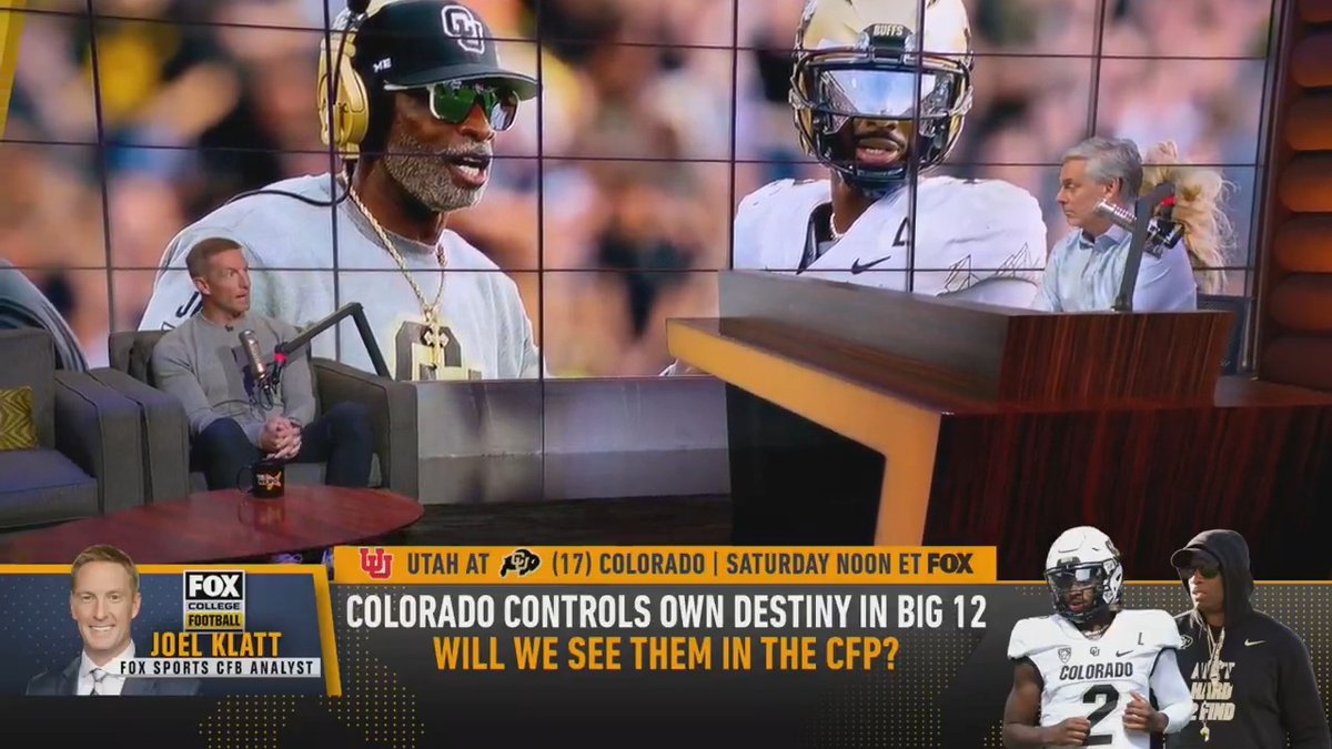 "The coaching job that Deion Sanders has done at Colorado is remarkable and he should be on a very short list this year for national coach of the year. Period." — Joel Klatt