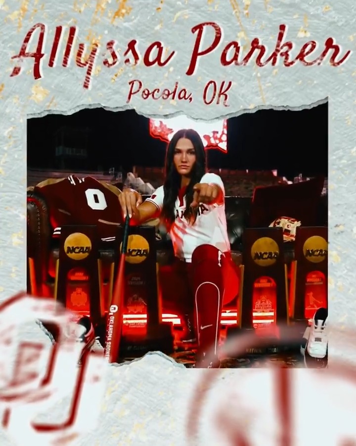 The flamethrowing Oklahoma Gatorade Player of the Year is staying home 🔥 Sooner Nation, welcome Allyssa Parker! #ChampionshipMindset