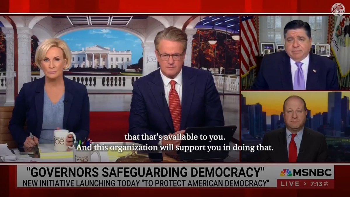 Incredibly proud to launch @Govs4Democracy alongside the Governor Jared Polis — a nationwide alliance of governors ensuring our democracy thrives for generations to come. Learn more about our work to uphold our essential rights at