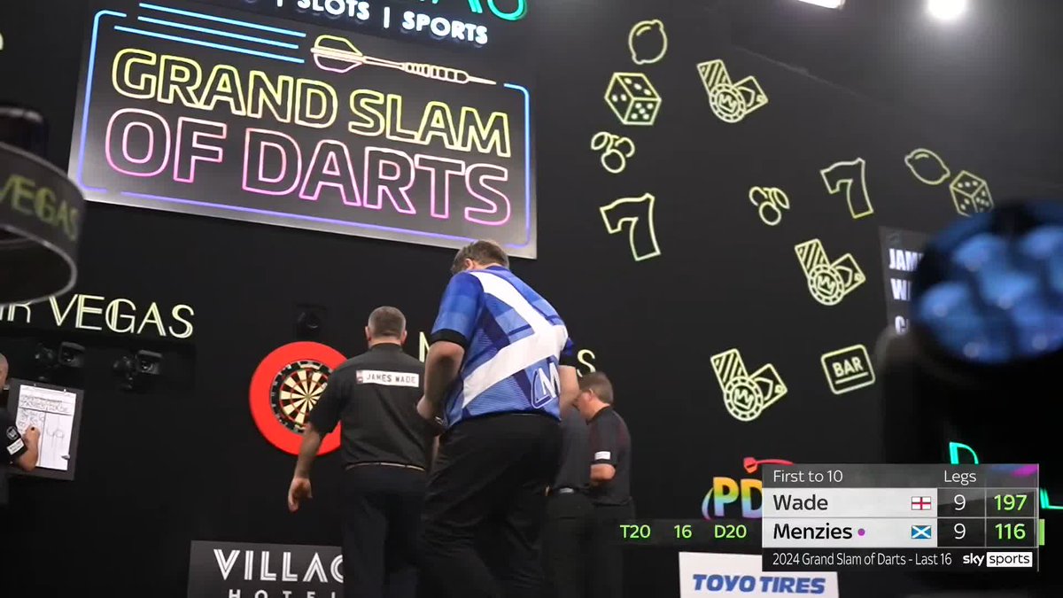 MENZIES HAS DONE IT! Cameron Menzies beats James Wade in a dramatic decider! Just look at the reaction from the Scot! 🥺 📺 #GSOD | L16