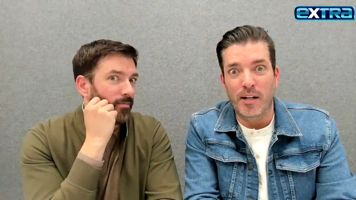Property Brothers Drew Scott &amp; Jonathan Silver Scott say their own parents were their toughest clients ever on #DontHateYourHouse! 😅🏡 HGTV