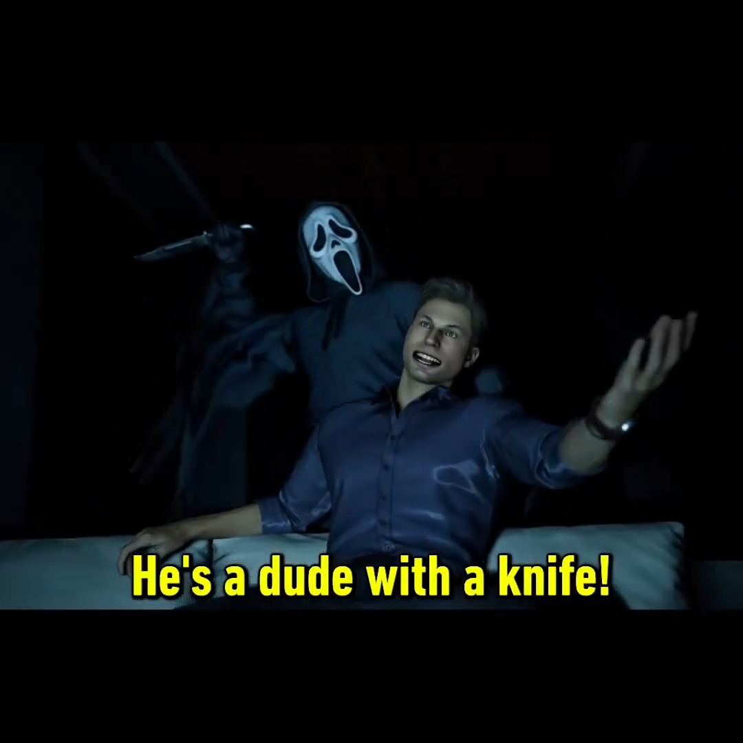 This Ghostface Mortal Kombat 1 fatality is a VIDEO GAME