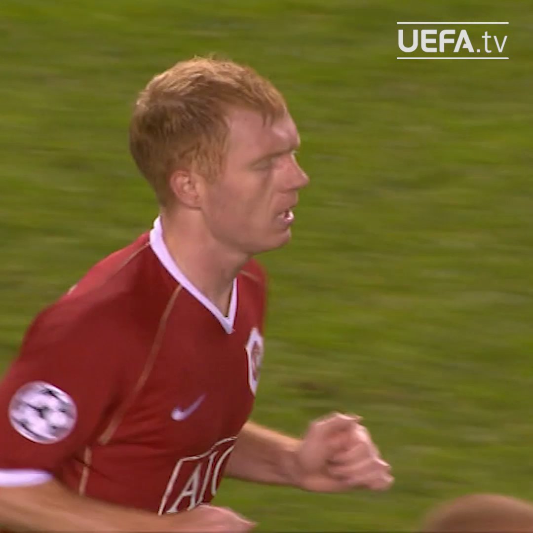 Al que le costaba darte la pelota donde la querías era a Scholes ⚽️