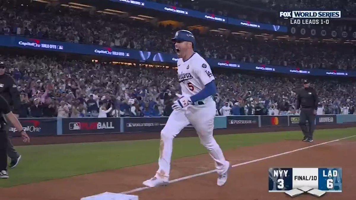 No podemos dejar de ver el grand slam de Freddie Freeman para dejarlos en el terreno durante la Serie Mundial. 🥺