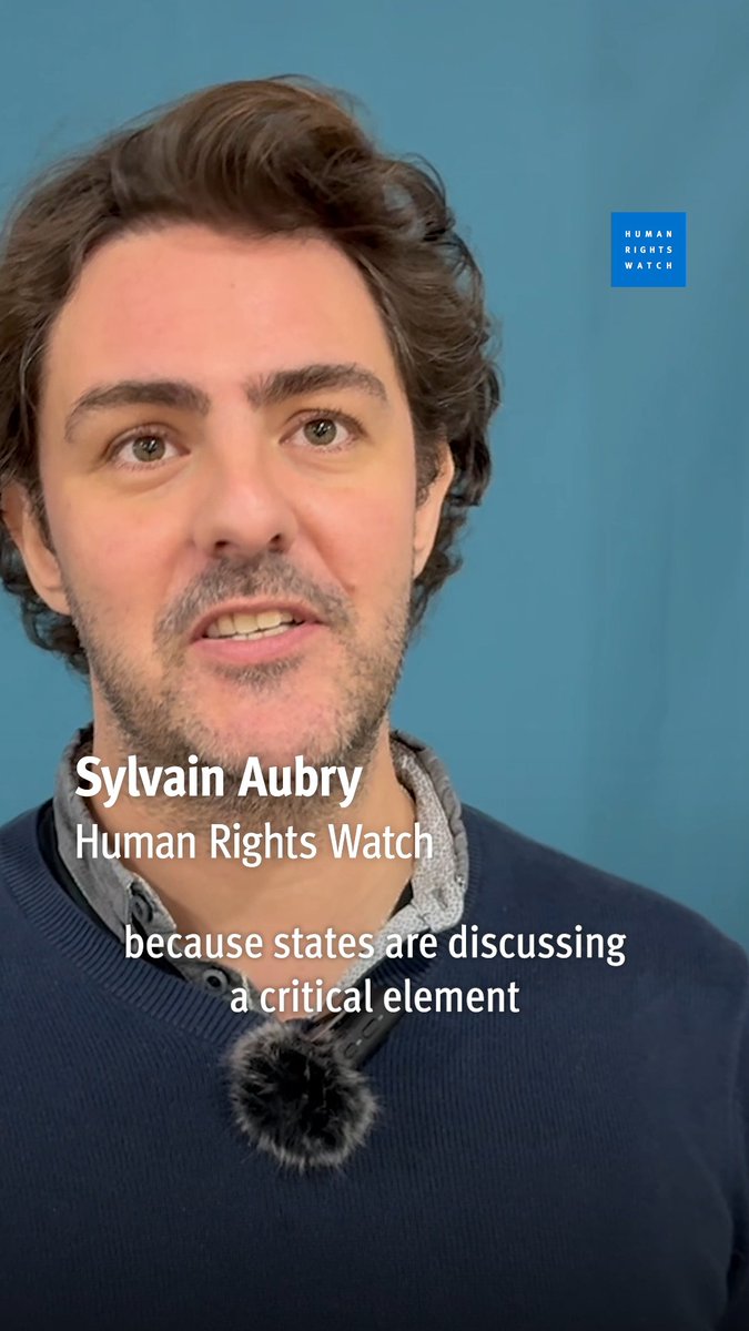 #COP29 has been labeled the "finance COP" because states are discussing a critical element of the climate crisis — how to fund efforts to address it. HRW's Sylvain Aubry is at the 29th annual United Nations Climate Change Conference in Azerbaijan ⤵️