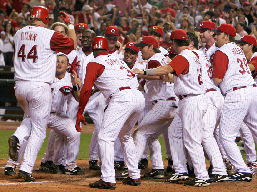 Adam Dunn. Walkoff grand slam. One of my favorite Reds moments ever.