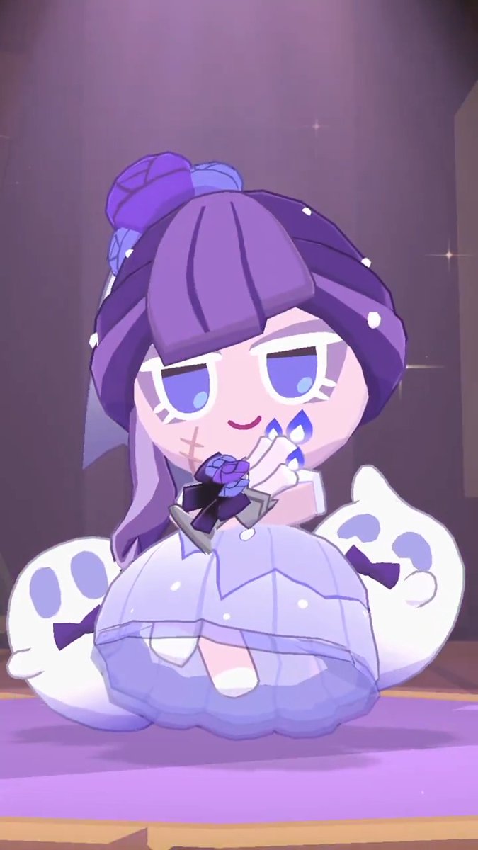 How spooky is Blackberry Cookie's Ghastly Bride? 👻💜