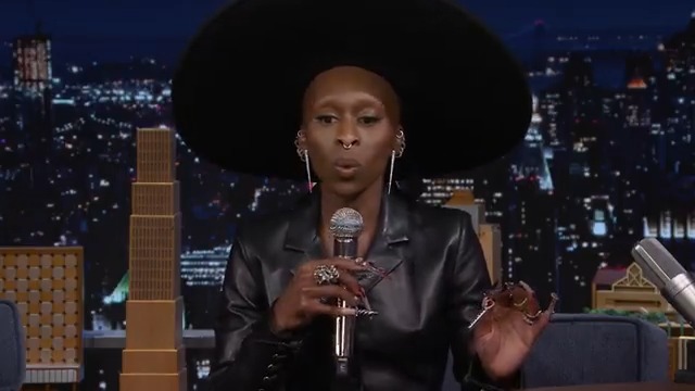 Cynthia Erivo whistles The Wizard of Oz’s “Somewhere Over The Rainbow” 🥹 🌈 Wicked: For Good #WickedMovie #FallonTonight