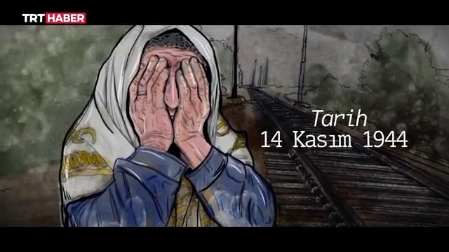 "Evlerinizi hemen boşaltın, hazırlanmak için 2 saatiniz var" Bir kış gecesi on binlerce Ahıska Türkü hayvan vagonlarıyla bilinmezliğe sürüldü. Binlercesi hayatını kaybetti. İnsanlık tarihinin kara lekesi #AhıskaSürgünü’nün 80. yılı...