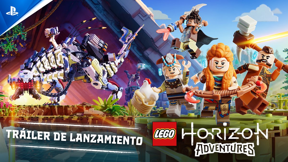 Algunos héroes están hechos de otra pasta 🧱 La nueva y colorida aventura de Aloy ya ha llegado. #LEGOHorizonAdventures ya está disponible:
